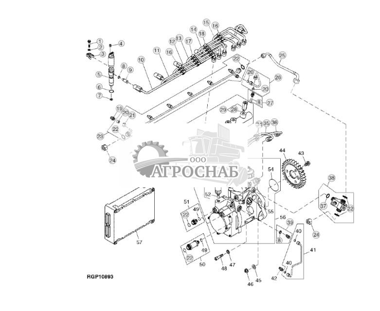 1625 НАСОС ДЛЯ ВПРЫСКА ТОПЛИВА, ТОПЛИВОПРОВОДЫ - ST11769 148.jpg